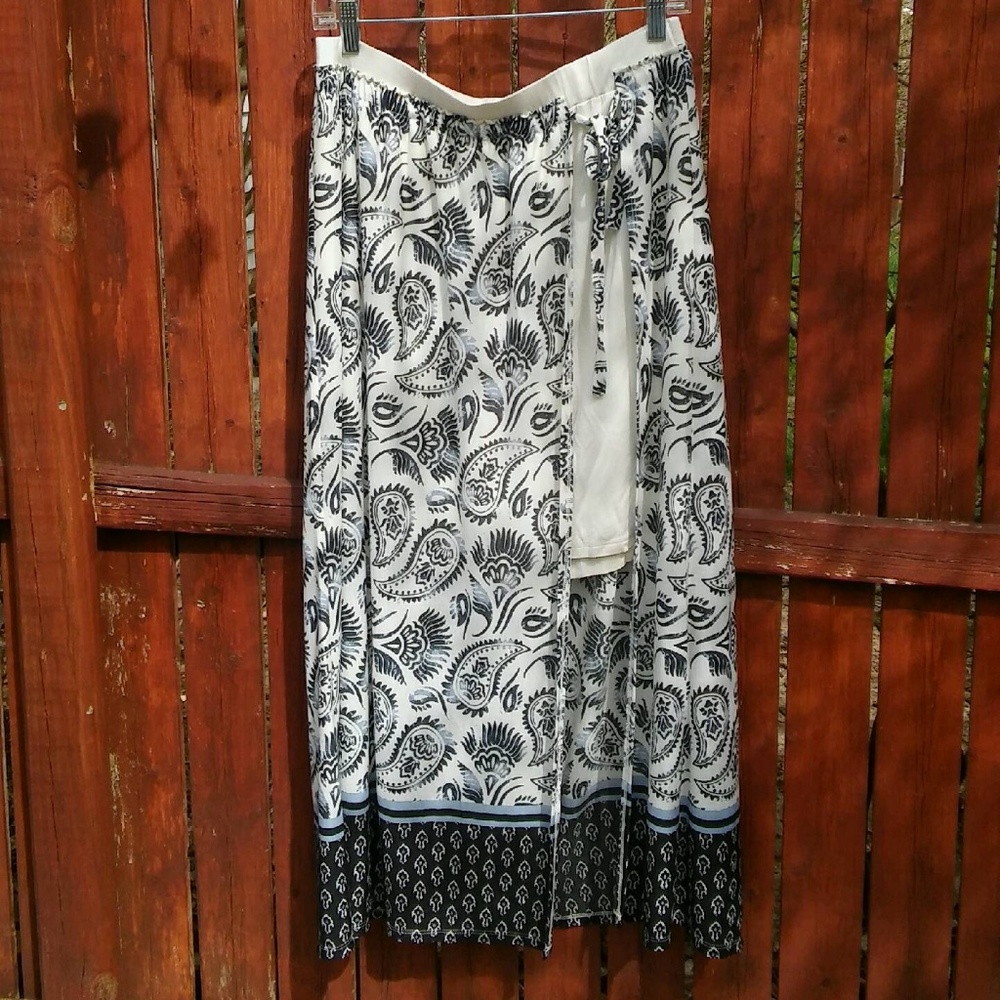 CATO Beautiful Blue&White Skirt for Women Summer